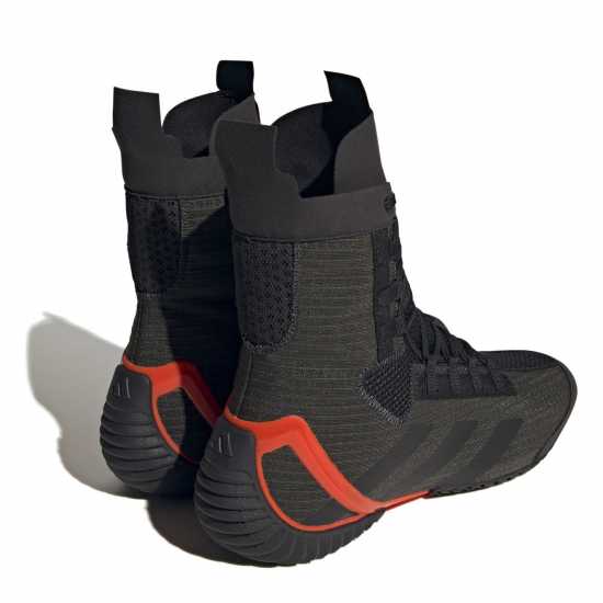Adidas Speedex Mid Cut Boxing Boots Kids Въглерод Бокс обувки