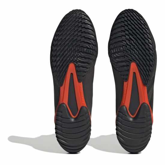 Adidas Speedex Mid Cut Boxing Boots Kids Въглерод Бокс обувки
