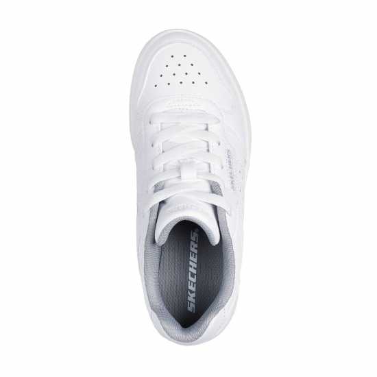 Skechers Kids' Q Street Low-Top Trainers Бяло Skechers Kids' Q Street Low-Top Trainers Бяло