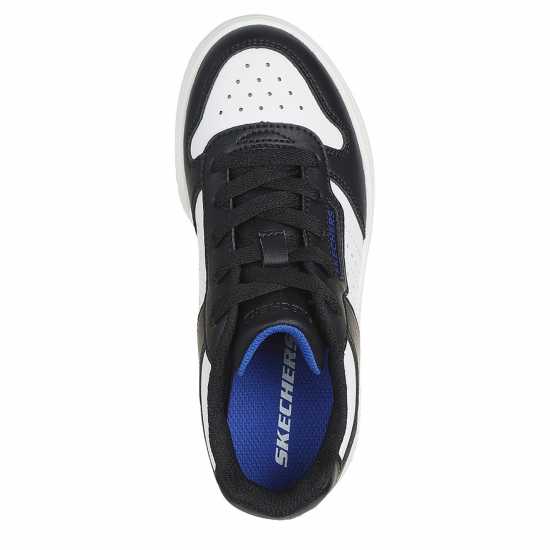 Skechers Kids' Q Street Low-Top Trainers Черно/Бяло Skechers Kids' Q Street Low-Top Trainers Черно/Бяло