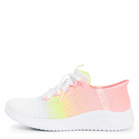 Skechers Маратонки Без Връзки Unisex Kids' Slip On Trainers Coral/Multi 