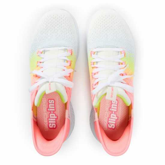 Skechers Маратонки Без Връзки Unisex Kids' Slip On Trainers Coral/Multi 