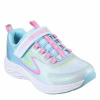 Skechers Bungee And Strap Glitter Mesh Sneak Slip On Runners Unisex Kids Skechers Bungee And Strap Glitter Mesh Sneak Slip On Runners Unisex Kids