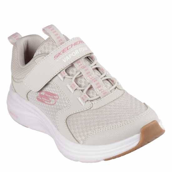 Skechers Маратонки Без Връзки Bungee And Strap Qtr Overlay Mesh S Slip On Trainers Unisex Kids  