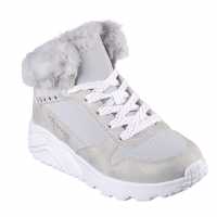 Skechers Kids' High-Top Trainers Grey 