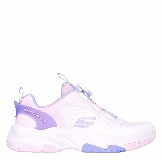Skechers Маратонки Без Връзки Unisex Kids' Slip On Trainers White/Purple 