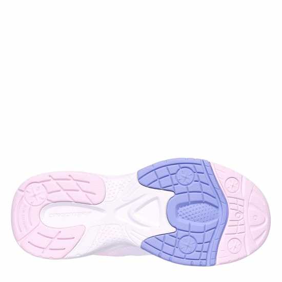 Skechers Маратонки Без Връзки Unisex Kids' Slip On Trainers White/Purple 