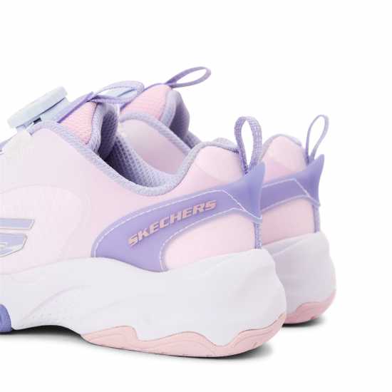 Skechers Маратонки Без Връзки Unisex Kids' Slip On Trainers White/Purple 