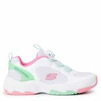 Skechers Маратонки Без Връзки Unisex Kids' Slip On Trainers White/Multi 