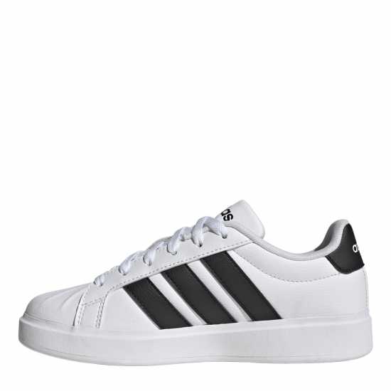 Adidas Streetalk Trainers Juniors White/Black 