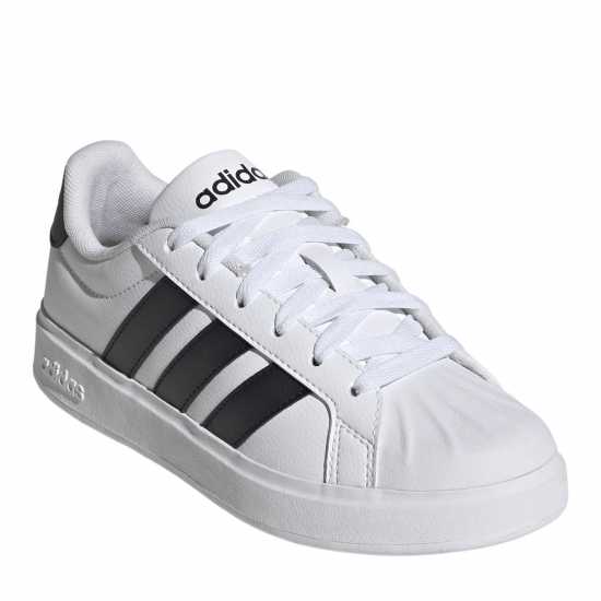 Adidas Streetalk Trainers Juniors White/Black 