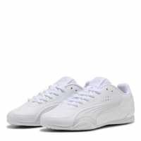 Puma Catch Trainers Junior Бяло/сребро 