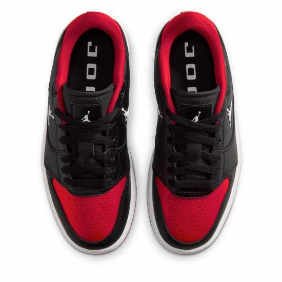 Air Jordan Kids' Low-Top Trainers Black/Red 