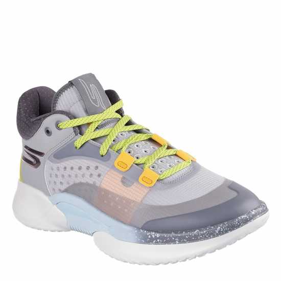 Skechers Resagrip Basketball Shoes Сиво/Бяло 