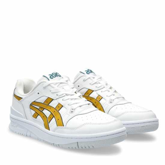 Детски маратонки Asics Ex89 Basketball Trainers Unisex Kids Бяло/Синап Asics Ex89 Basketball Trainers Unisex Kids Бяло/Синап Детски маратонки
