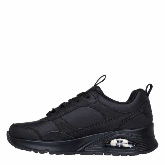 Skechers Маратонки Monochromatic Lace Up Sneaker W Ove Court Trainers Boys Черно Skechers Маратонки Monochromatic Lace Up Sneaker W Ove Court Trainers Boys Черно