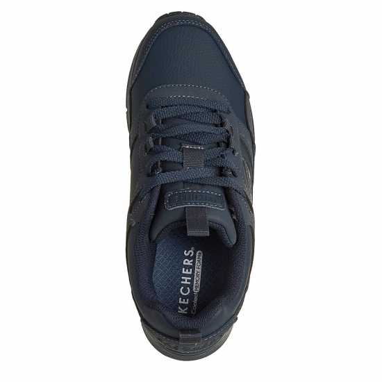 Skechers Маратонки Kids' Monochromatic Lace Up Court Trainers Морска синьо 