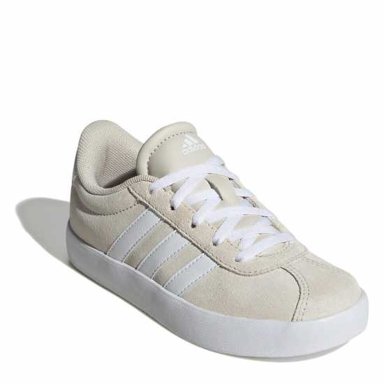 Adidas Юношески Обувки Vl Court 3.0 Shoes Junior Boys алуминий/бял Adidas Юношески Обувки Vl Court 3.0 Shoes Junior Boys алуминий/бял