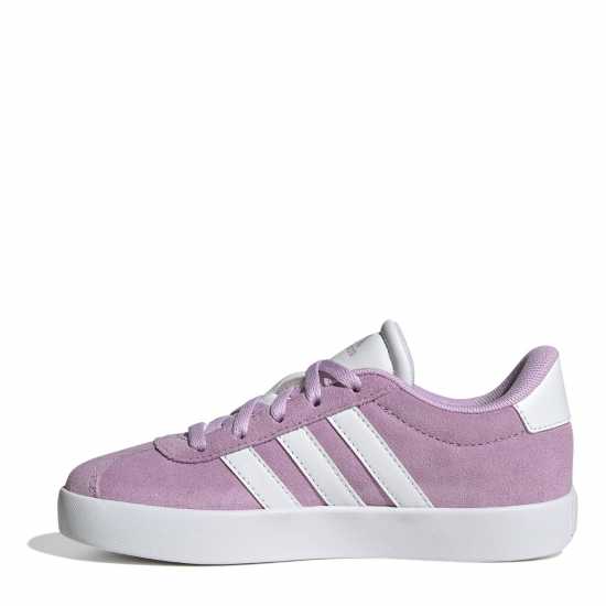 Adidas Юношески Обувки Vl Court 3.0 Shoes Junior Boys лилаво/бяло/сиво Детски маратонки
