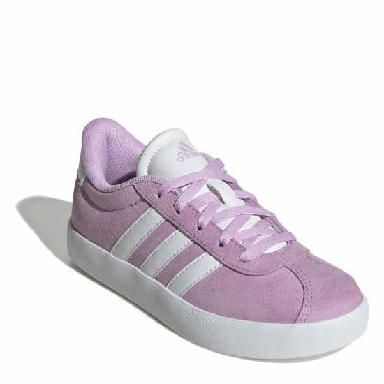 Adidas Юношески Обувки Vl Court 3.0 Shoes Junior Boys лилаво/бяло/сиво Детски маратонки
