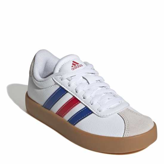 Детски маратонки Adidas Юношески Обувки Vl Court 3.0 Shoes Junior Boys Бяло/Кралско/Червено Adidas Юношески Обувки Vl Court 3.0 Shoes Junior Boys Бяло/Кралско/Червено Детски маратонки