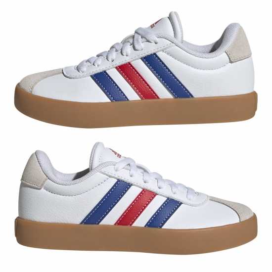 Детски маратонки Adidas Юношески Обувки Vl Court 3.0 Shoes Junior Boys Бяло/Кралско/Червено Adidas Юношески Обувки Vl Court 3.0 Shoes Junior Boys Бяло/Кралско/Червено Детски маратонки