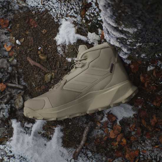 Adidas Terrex Winter Boot Mid Leather Hiking Boots Unisex Kids Adidas Terrex Winter Boot Mid Leather Hiking Boots Unisex Kids