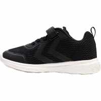 Hummel Actus Tex Trainers Junior Black/White 