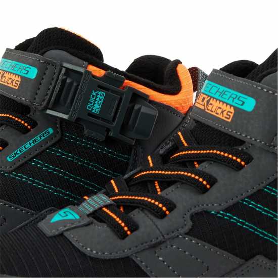 Skechers Маратонки Без Връзки Unisex Kids' Slip On Trainers Charcoal/Multi 