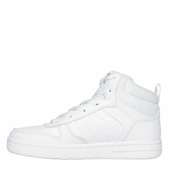 Skechers Unisex Kids' High-Top Trainers White 