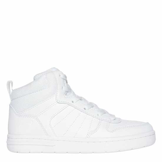 Skechers Unisex Kids' High-Top Trainers White 