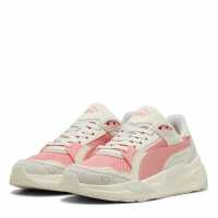 Puma Unisex Kids' Trinity Low-Top Trainers W.Wht/Pnk/Gr 