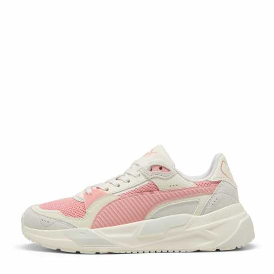 Puma Unisex Kids' Trinity Low-Top Trainers W.Wht/Pnk/Gr Puma Unisex Kids' Trinity Low-Top Trainers W.Wht/Pnk/Gr