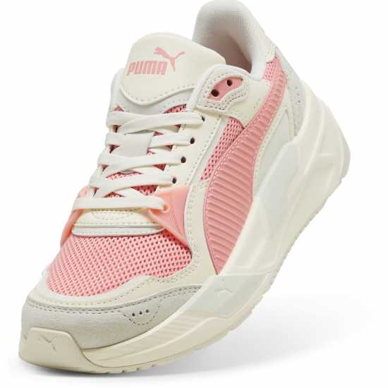 Puma Unisex Kids' Trinity Low-Top Trainers W.Wht/Pnk/Gr Puma Unisex Kids' Trinity Low-Top Trainers W.Wht/Pnk/Gr