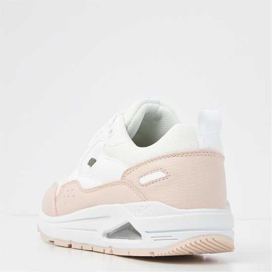 Детски маратонки British Knights Lennox Sneakers Juniors Бяло/Розово British Knights Lennox Sneakers Juniors Бяло/Розово Детски маратонки