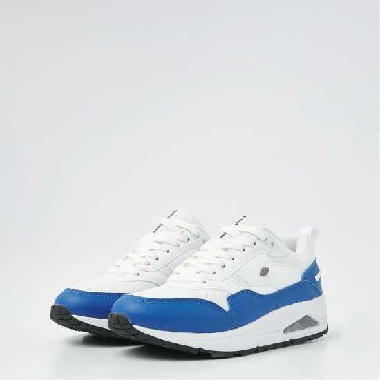 Детски маратонки British Knights Lennox Sneakers Juniors Бяло/Синьо British Knights Lennox Sneakers Juniors Бяло/Синьо Детски маратонки