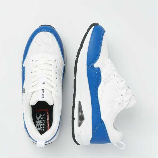 Детски маратонки British Knights Lennox Sneakers Juniors Бяло/Синьо British Knights Lennox Sneakers Juniors Бяло/Синьо Детски маратонки