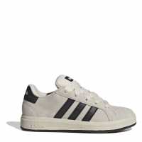 Adidas Grand Court 00S Trainers Juniors WonWht/Black Детски маратонки