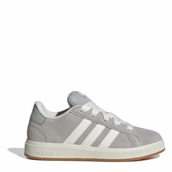 Детски маратонки Adidas Grand Court 00S Trainers Juniors Сиво/Гума Adidas Grand Court 00S Trainers Juniors Сиво/Гума Детски маратонки