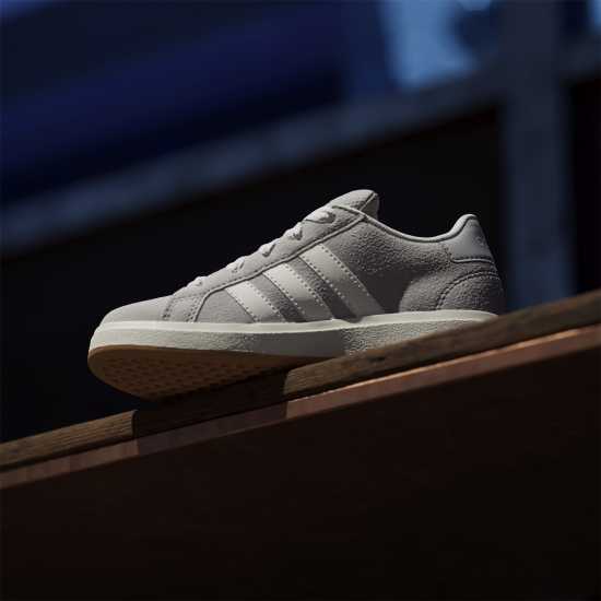 Детски маратонки Adidas Grand Court 00S Trainers Juniors Сиво/Гума Adidas Grand Court 00S Trainers Juniors Сиво/Гума Детски маратонки
