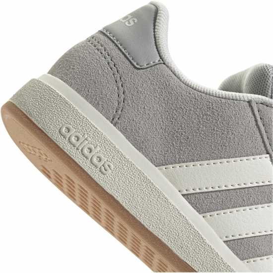 Детски маратонки Adidas Grand Court 00S Trainers Juniors Сиво/Гума Adidas Grand Court 00S Trainers Juniors Сиво/Гума Детски маратонки
