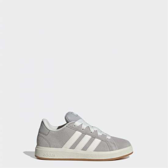 Детски маратонки Adidas Grand Court 00S Trainers Juniors Сиво/Гума Adidas Grand Court 00S Trainers Juniors Сиво/Гума Детски маратонки