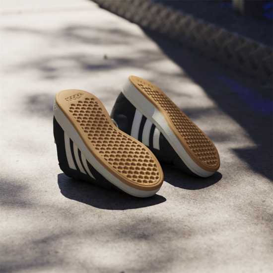 Adidas Grand Court 00S Trainers Juniors Черно/Гума Детски маратонки