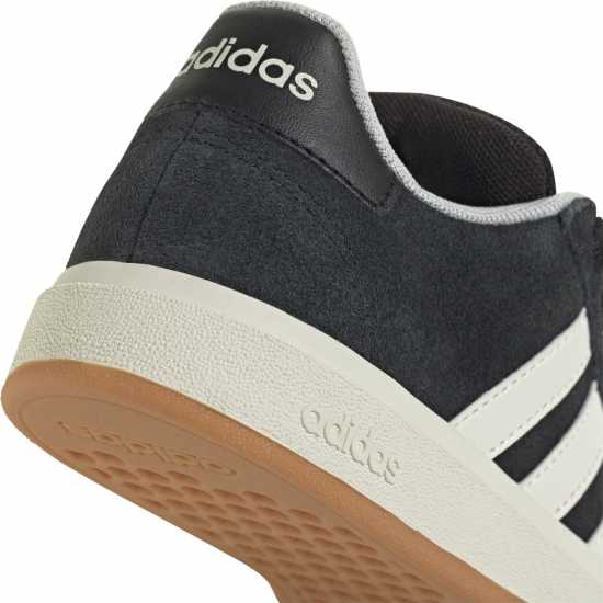 Adidas Grand Court 00S Trainers Juniors Черно/Гума Детски маратонки