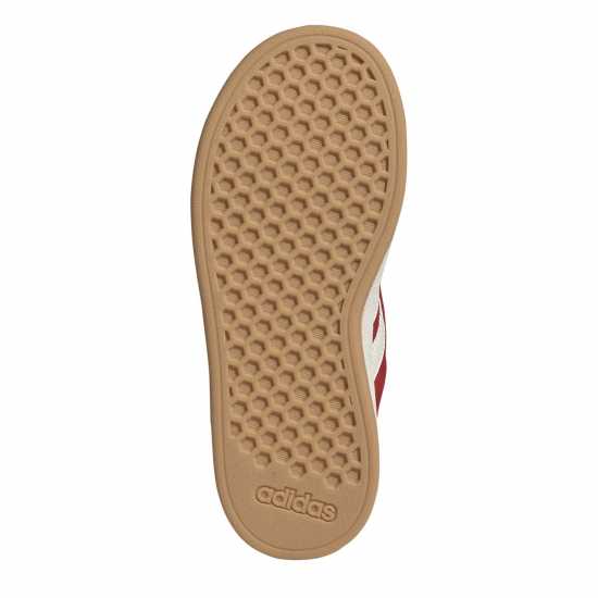 Adidas Grand Court 00S Trainers Juniors Red/Gum Adidas Grand Court 00S Trainers Juniors Red/Gum