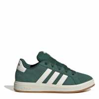 Adidas Grand Court 00S Trainers Juniors Green/Gum Детски маратонки