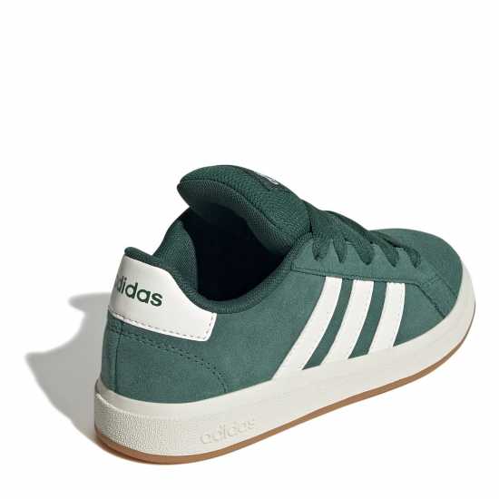 Adidas Grand Court 00S Trainers Juniors Green/Gum Детски маратонки