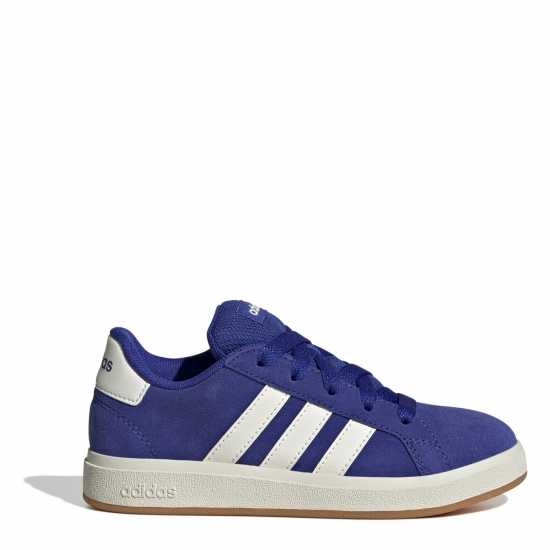 Adidas Grand Court 00S Trainers Juniors Ясно синьо/Бяло Детски маратонки
