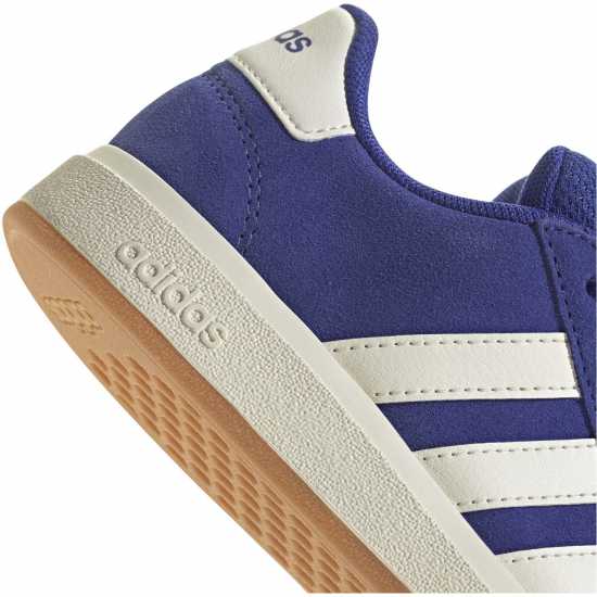Adidas Grand Court 00S Trainers Juniors Ясно синьо/Бяло Детски маратонки