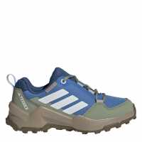 Adidas Юношески Обувки Terrex Ax4R Hiking Shoes Juniors Blue/Wht/Green 